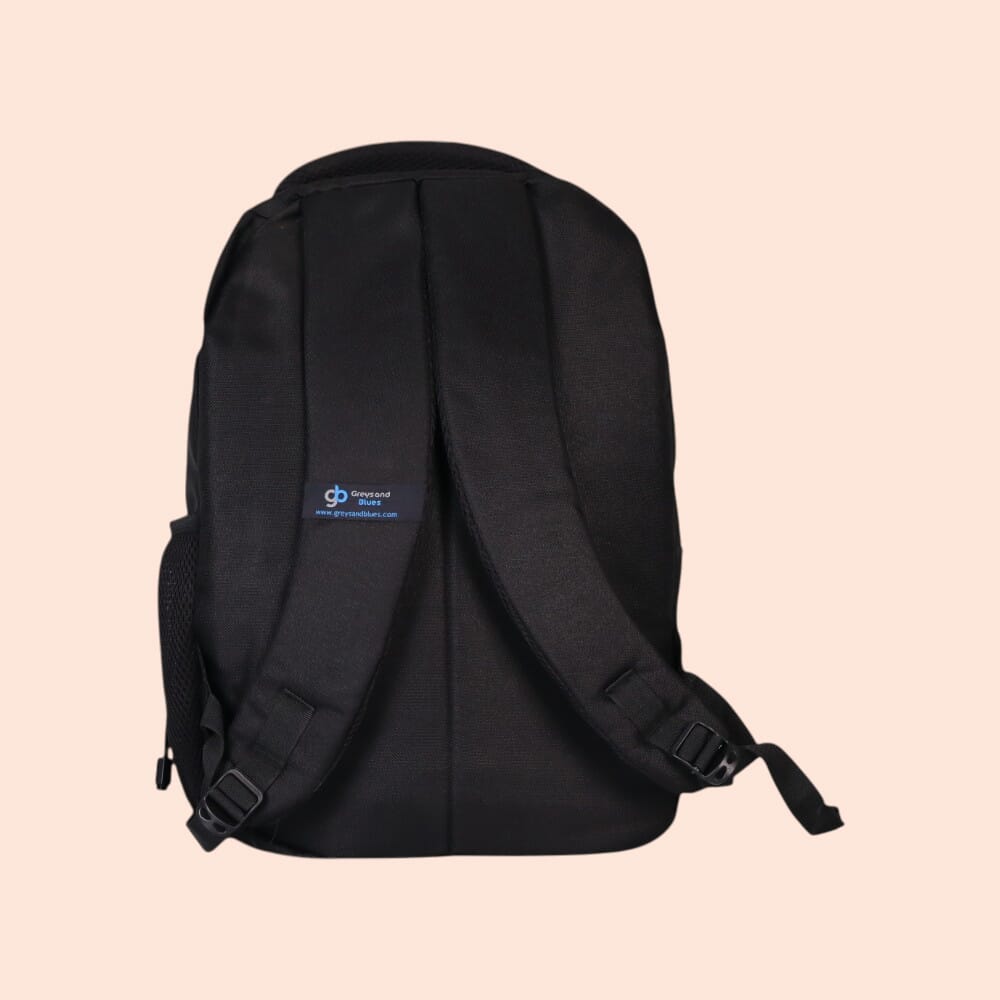 Greys&Blues Titan Laptop Bag- Black